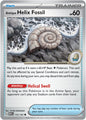 Antique Helix Fossil - 153/165 C - Scarlet & Violet 151 - Pokemon TCG