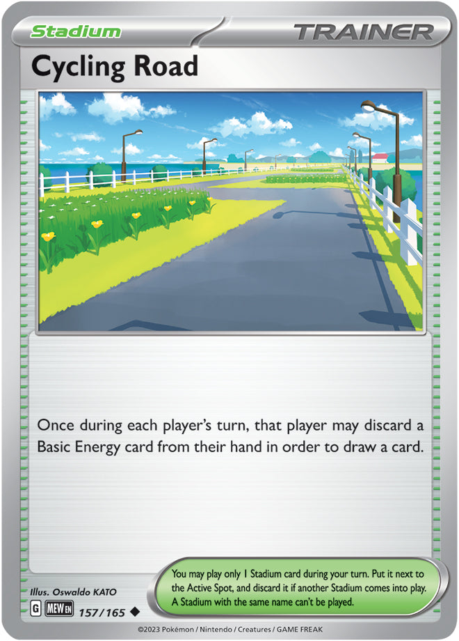 Cycling Road - 157/165 UC - Scarlet & Violet 151 - Pokemon TCG