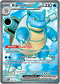 Blastoise ex - 184/165 UR - Scarlet & Violet 151 - Pokemon TCG (Holo)