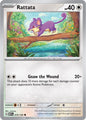 Rattata - 019/165 C - Scarlet & Violet 151 - Pokemon TCG