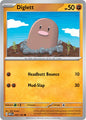 Diglett - 050/165 C - Scarlet & Violet 151 - Pokemon TCG