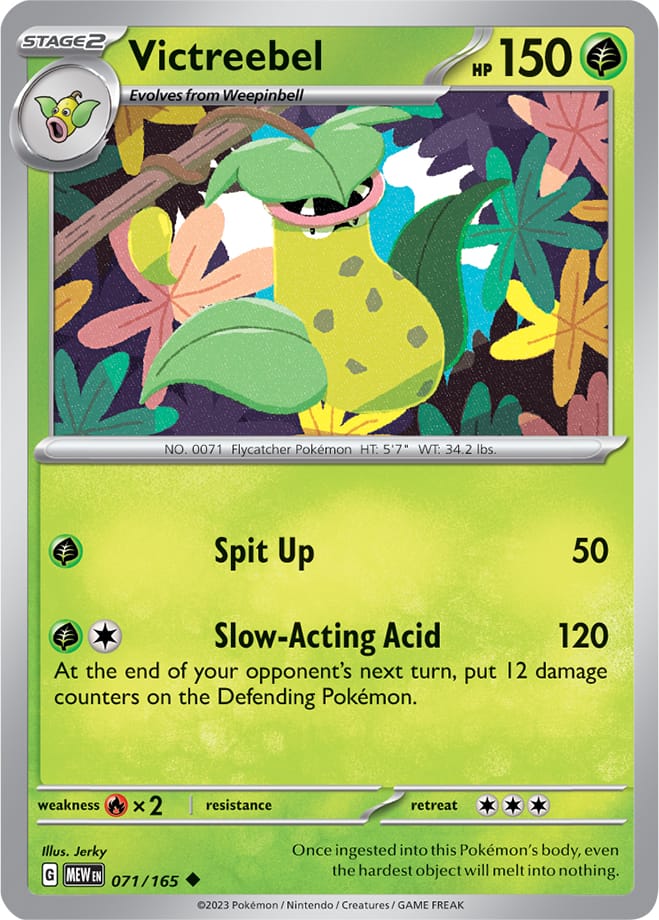 Victreebel - 071/165 UC - Scarlet & Violet 151 - Pokemon TCG