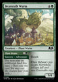 Beanstalk Wurm // Plant Beans - Wilds of Eldraine WOE - NM - 0161 C (Foil)