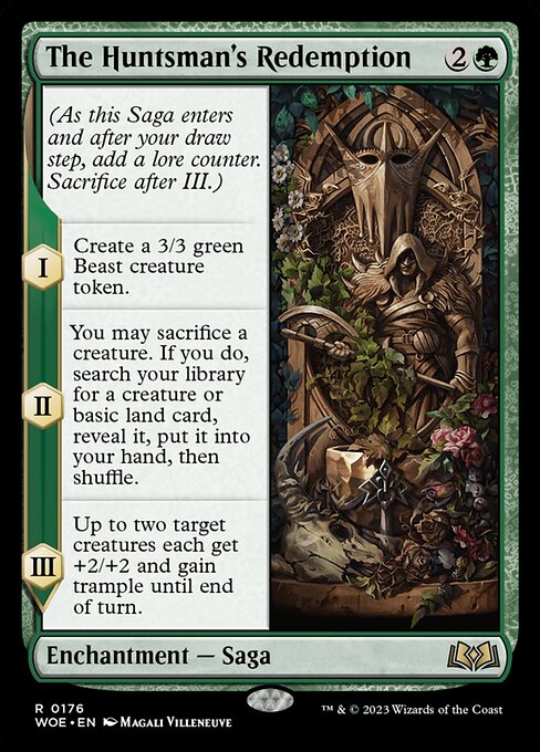 The Huntsman's Redemption - Wilds of Eldraine WOE - NM - 0176 R