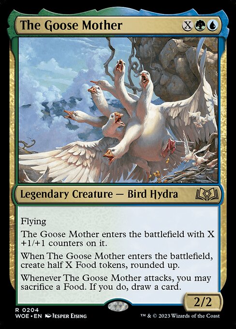 The Goose Mother - Wilds of Eldraine WOE - NM - 0204 R