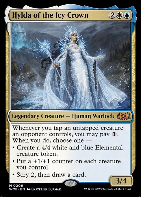 Hylda of the Icy Crown - Wilds of Eldraine WOE - NM - 0206 M