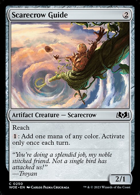 Scarecrow Guide - Wilds of Eldraine WOE - NM - 0250 C