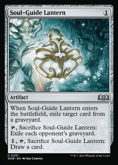 Soul-Guide Lantern - Wilds of Eldraine WOE - NM - 0251 U