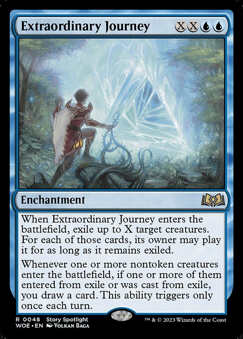 Extraordinary Journey - Wilds of Eldraine WOE - NM - 0048 R