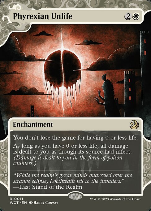 Phyrexian Unlife - Wilds of Eldraine: Enchanting Tales WOT - NM - 0011 R