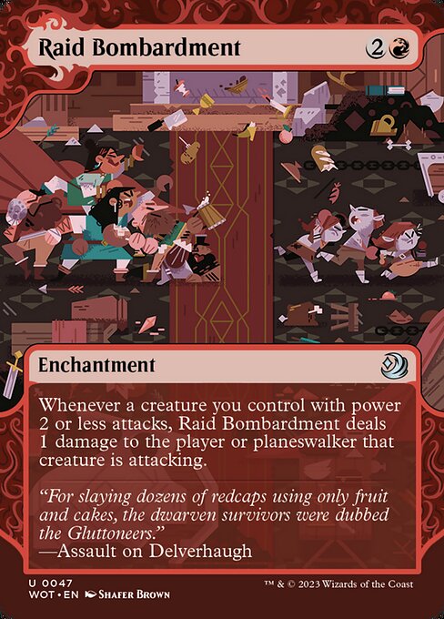 Raid Bombardment - Wilds of Eldraine: Enchanting Tales WOT - NM - 0047 U